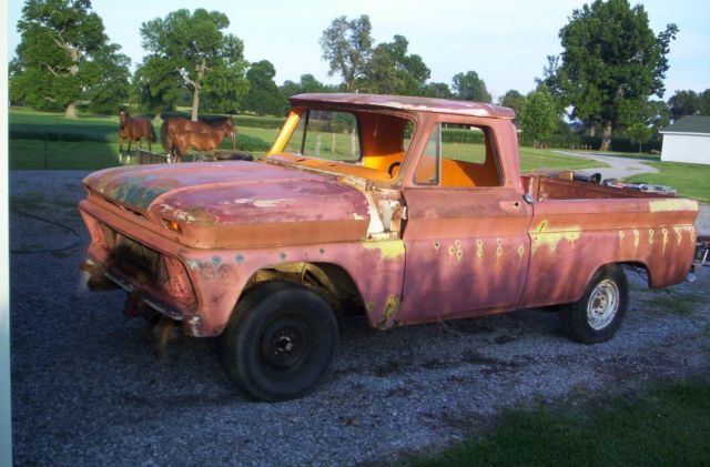 1966 c-10 4x4 chevy pick-up project