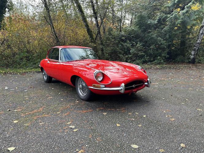 1968 jaguar e-type in bremerton, washington