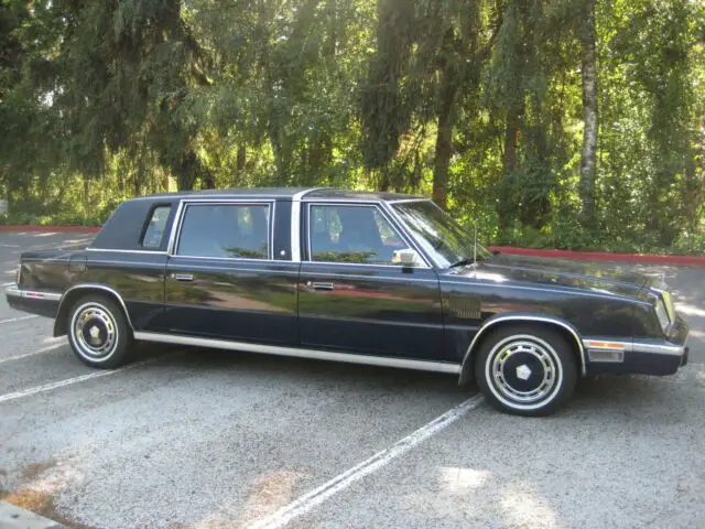 1984 chrysler executive limousine lebaron - rare