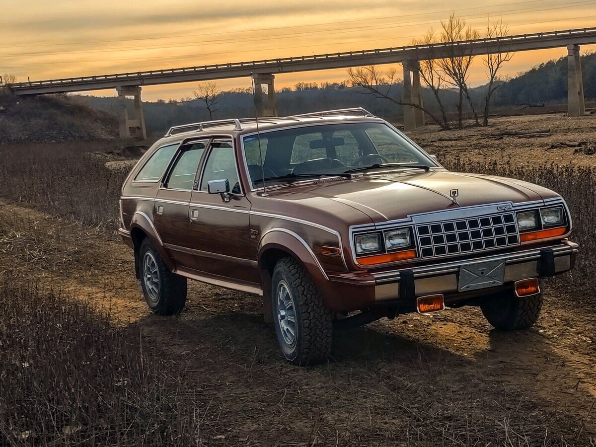 1981 amc eagle orange 4wd automatic 30 limited
