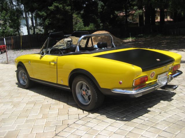 stunning 1969 fiat spider only 30k miles