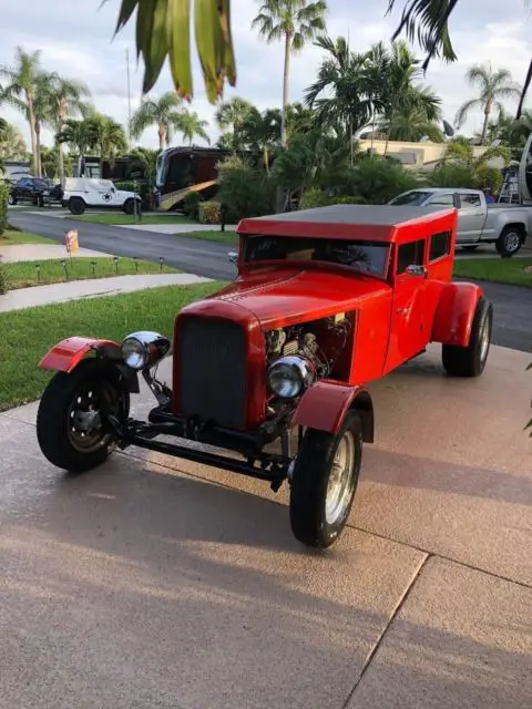 1929 chevy 2 door chopped hot rod rat rod street rod