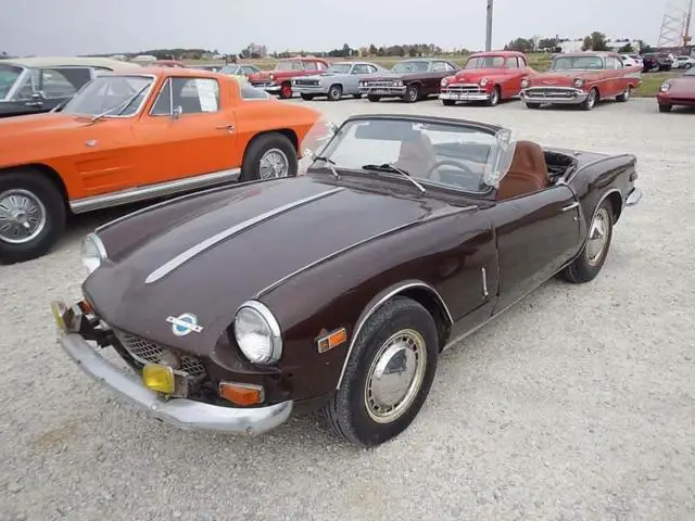 1970 triumph spitfire 1111111 miles brown manual