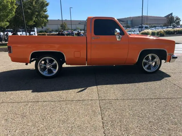 1983 chevrolet c10 hot rod 355 sbc staggered billet custom paint no reserve