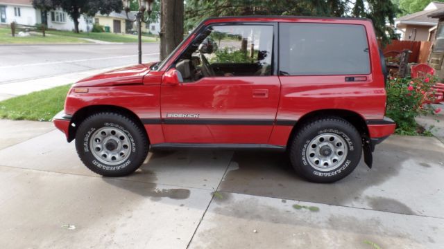 1989 suzuki sidekick, 4x4, jlx, hardtop