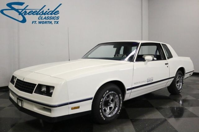 1983 chevrolet monte carlo ss 46242 miles white coupe 305 v8