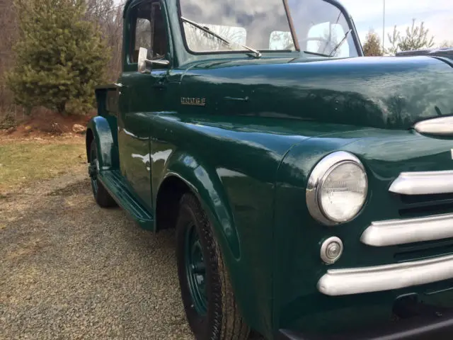 1950 dodge b2-b pilot house 1/2 ton step side short bed 5 window pick up calif
