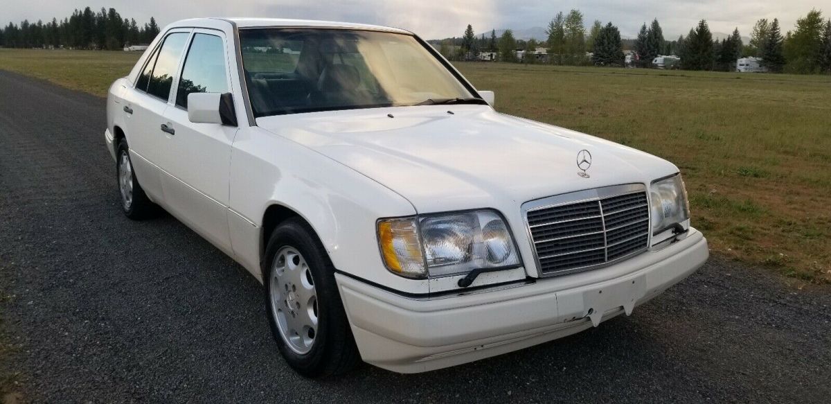 1994 mercedes-benz e420 sedan white rwd automatic 420