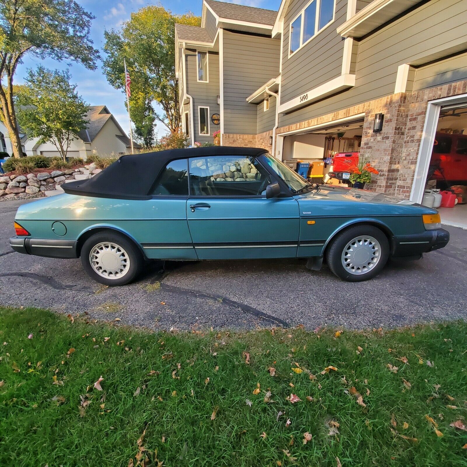 1991 saab 900c turbo convertible