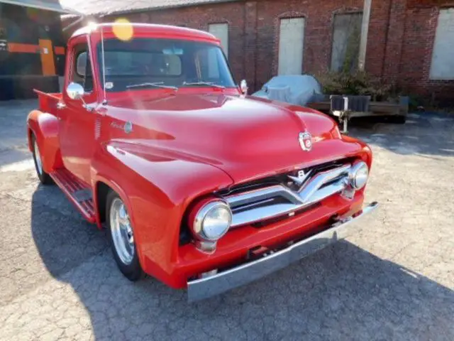 1955 red! street rod