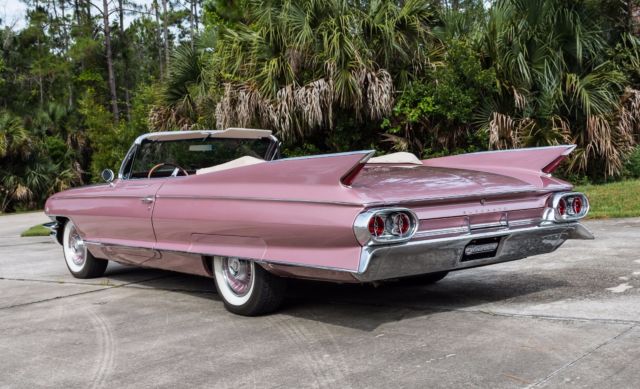 1961 cadillac eldorado barritz rose gold