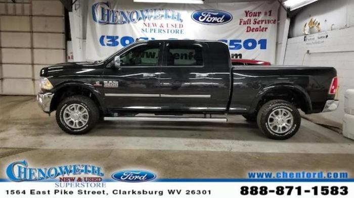 2017 ram ram pickup 3500 laramie 4x4 laramie 4dr mega cab 6.3 ft. sb srw pickup for sale in clarksburg, west virginia