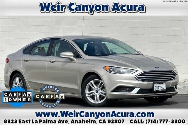 2018 ford fusion se