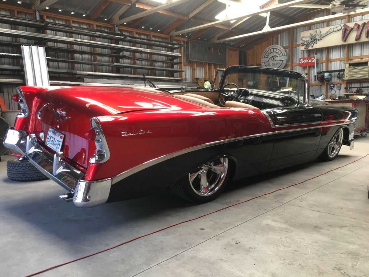 1956 chevy bel air custom roadster 1 of a kind!!