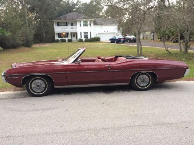 1969 pontiac catalina convertible, nice car - ready to drive