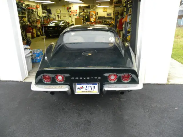 1971 corvette coupe, original big block, rare color option car