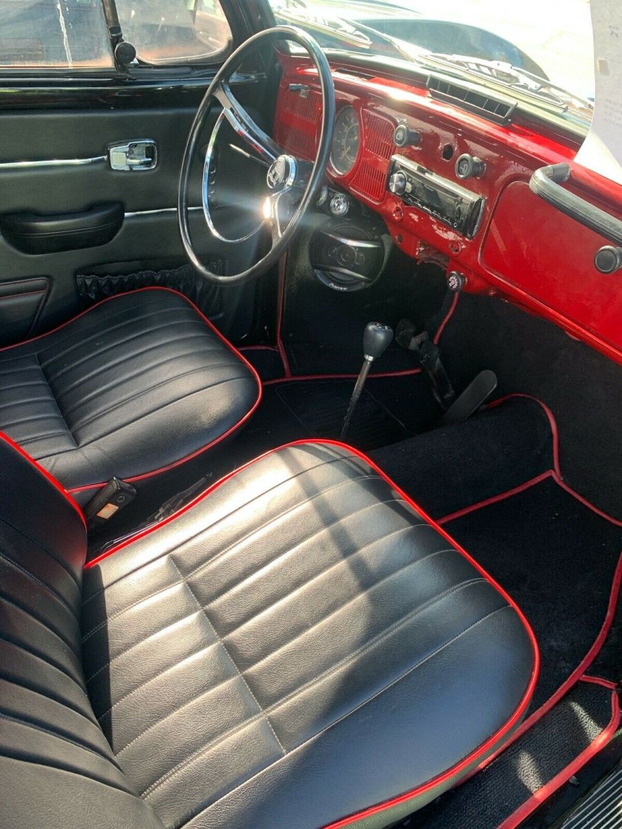 1970 vw beetle sunroof ragtop. low orig miles. +++sound system $1,000s investd