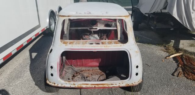 1968 mini cooper project car
