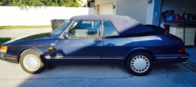 1992 saab convertible 900s 900s