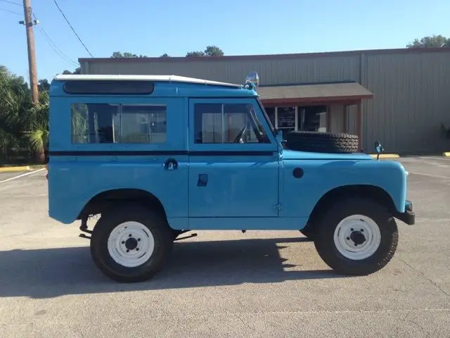 1965 land rover series iia pre-defender 4x4 2.25l 4 speed