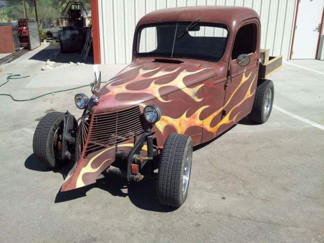 1940 chevy rat rod