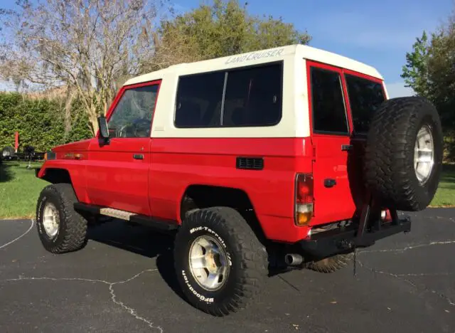 1991 toyota land cruiser pzj73 5 cil. 3.5l diesel engine 4x4 no reserve