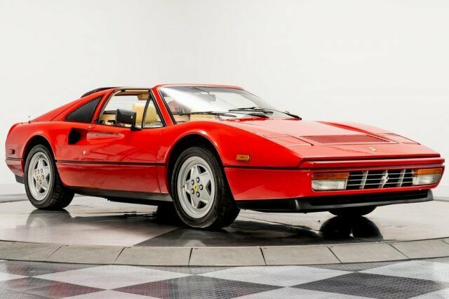 1988 ferrari 328 gts 2d convertible 3.2l 4 valve v8 manual