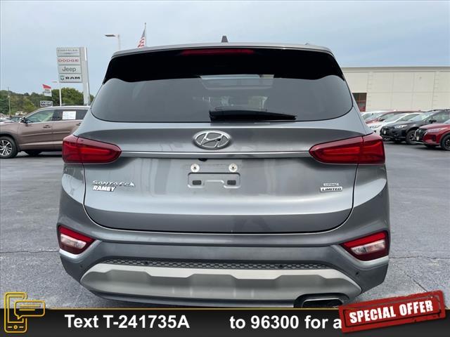 2019 hyundai santa fe limited 2.4