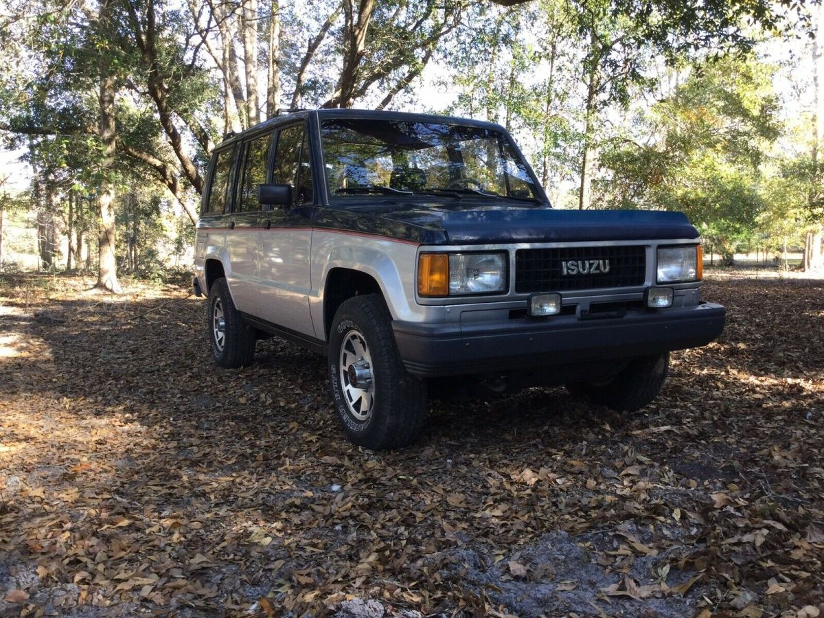 1988 isuzu trooper suv blue 4wd automatic ii