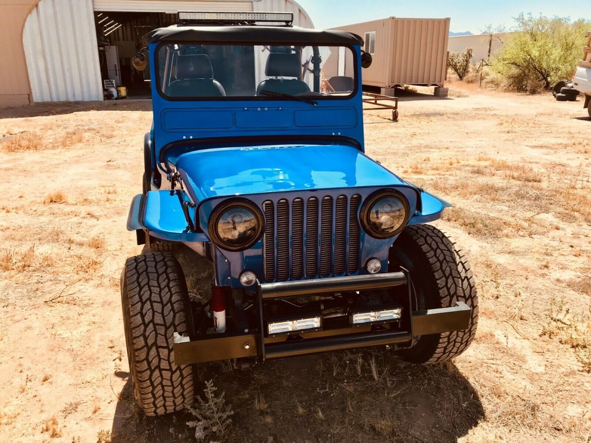1949 willys cj-3a rotisserie restored
