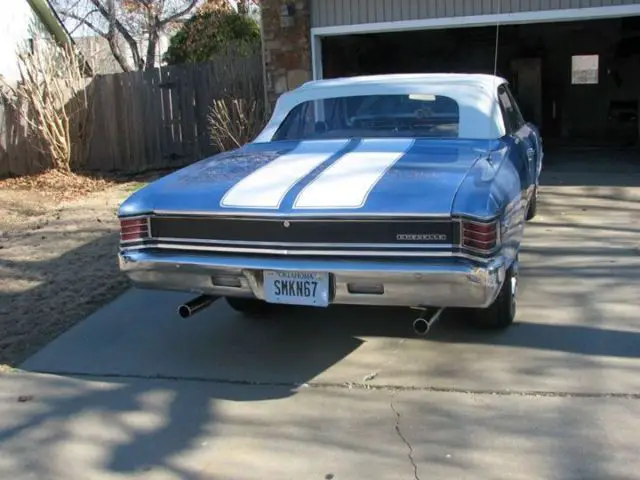 1967 chevrolet chevelle malibu convertible