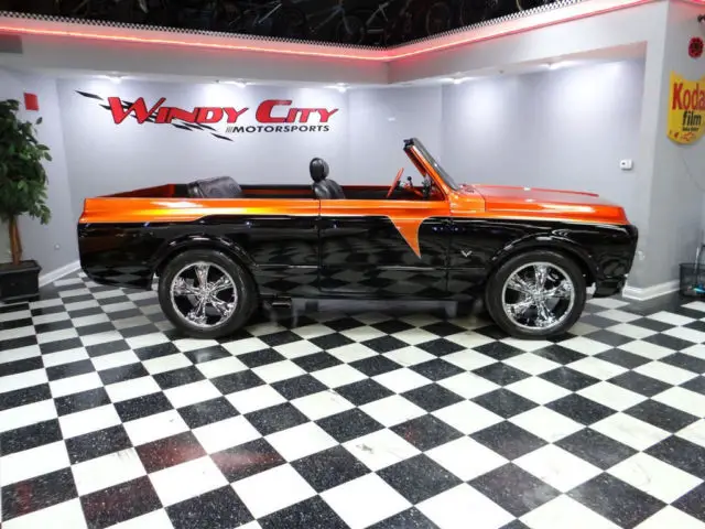 chevy blazer k5 custom convertible 22's dvd navigation shaved leather awesome!!!
