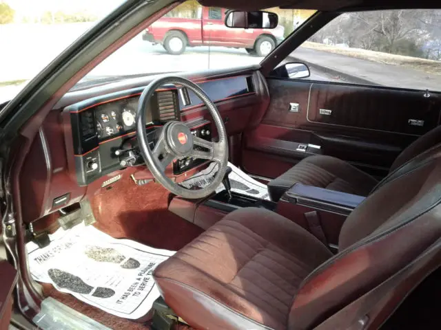 1988 chevrolet monte carlo ss one owner, low miles 83k