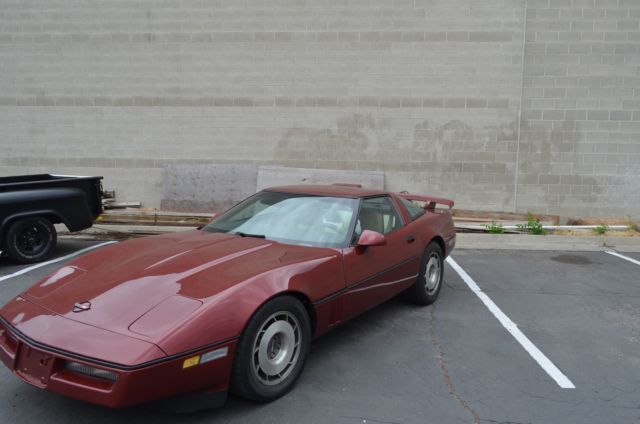 low mile 1987 chevrolet corvette