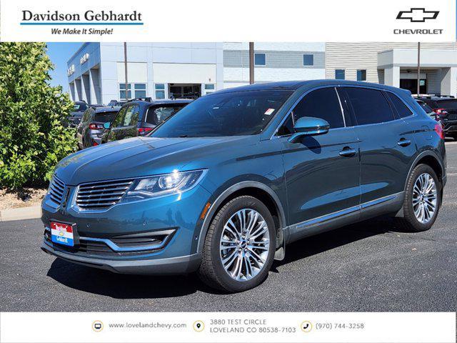 2016 lincoln mkx reserve