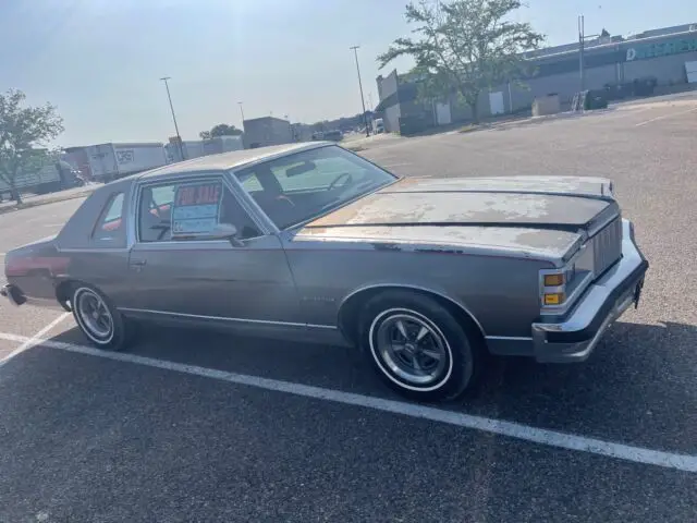 1979 pontiac bonneville brougham landau coupe grey rwd automatic brougham landau