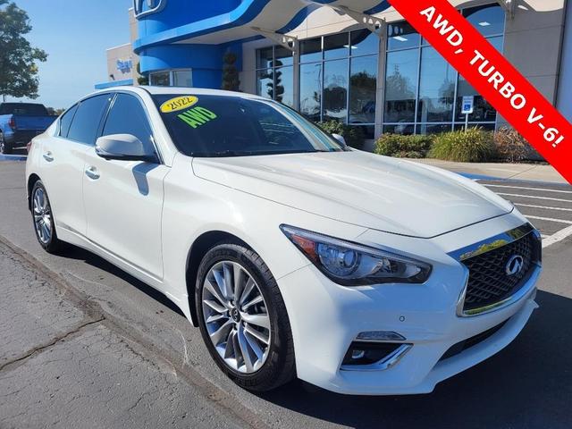 2022 infiniti q50 luxe
