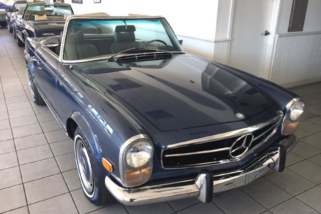 1969 mercedes 280sl fully restored with an automatic transmission