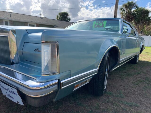 1978 lincoln mark v coupe blue rwd automatic