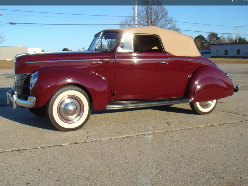 ford convertible