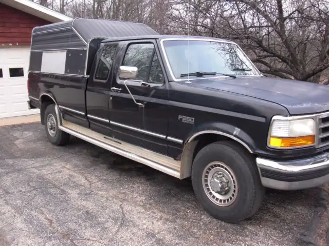 1994 ford f-250 xlt supercab long bed & cap; new price!