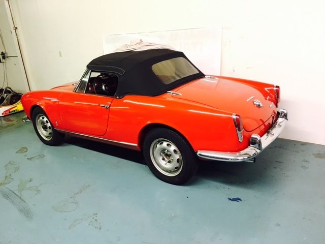 1964 alfa romeo giulia 1600 spider veloce