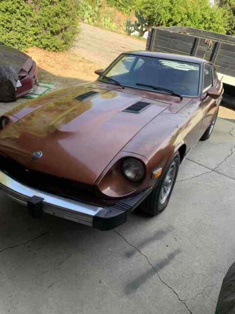 1978 datsun 280z sportscar orange rwd manual