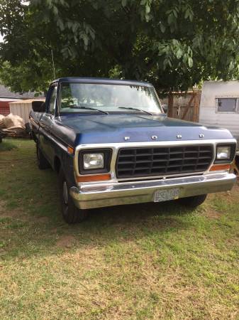 1979 f100 2wd short box low miles, new interior,tires,original paint, clean