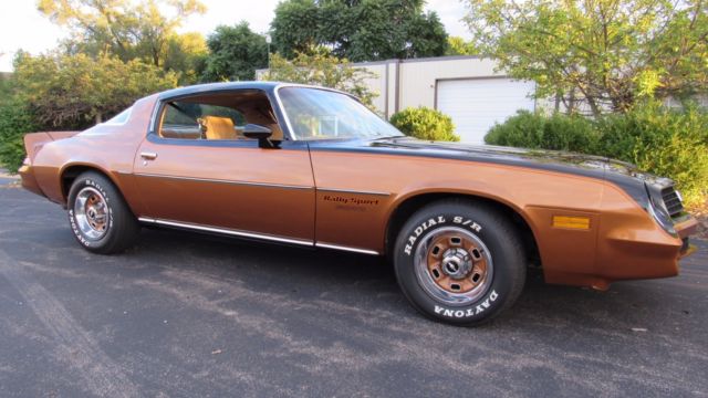 1978 camaro rally sport, low miles, stock, excellent condition