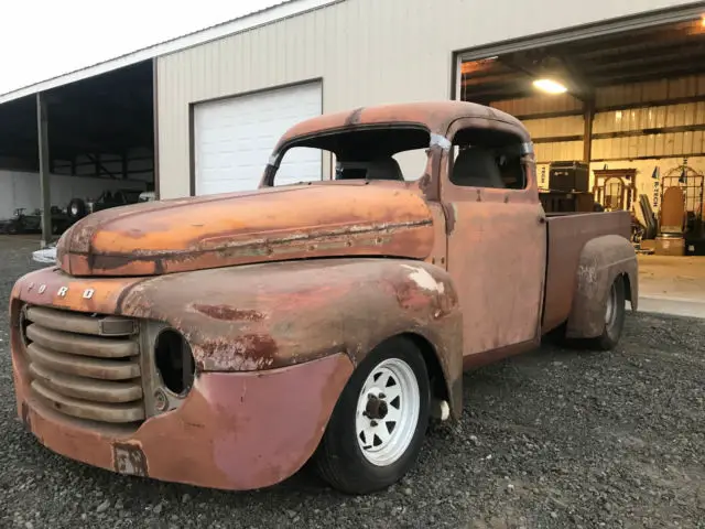 1950 ford f1 pickup truck - hot rod rat rod