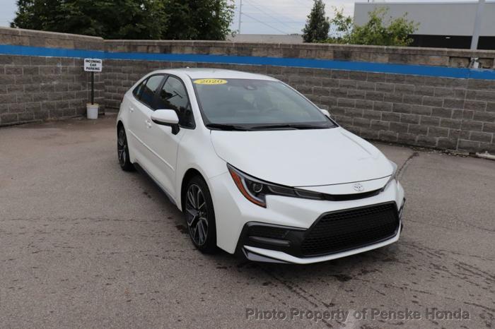 used 2020 toyota corolla se sedan indianapolis, in 46240 for sale in indianapolis, indiana