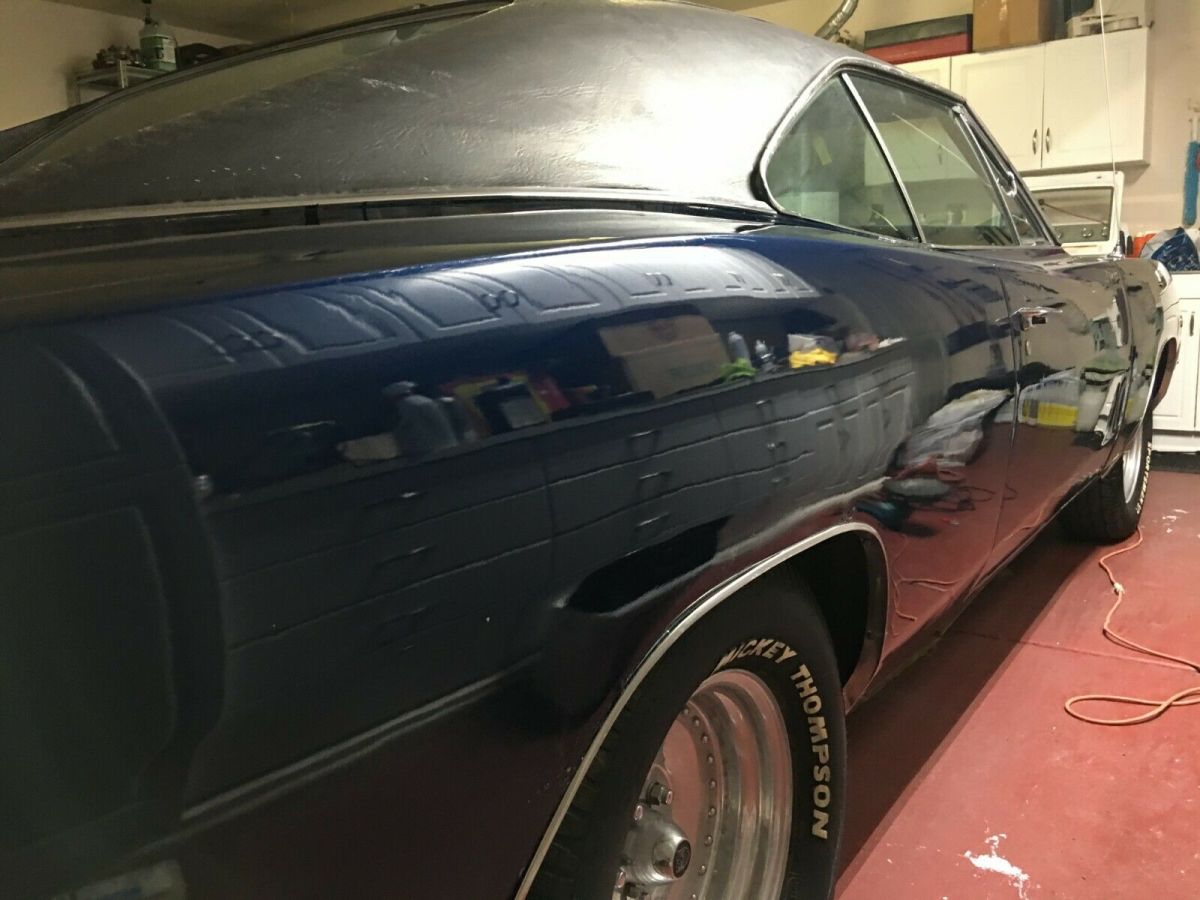 1968 dodge charger 383 auto arizona buckets console floor shift mopar not rt