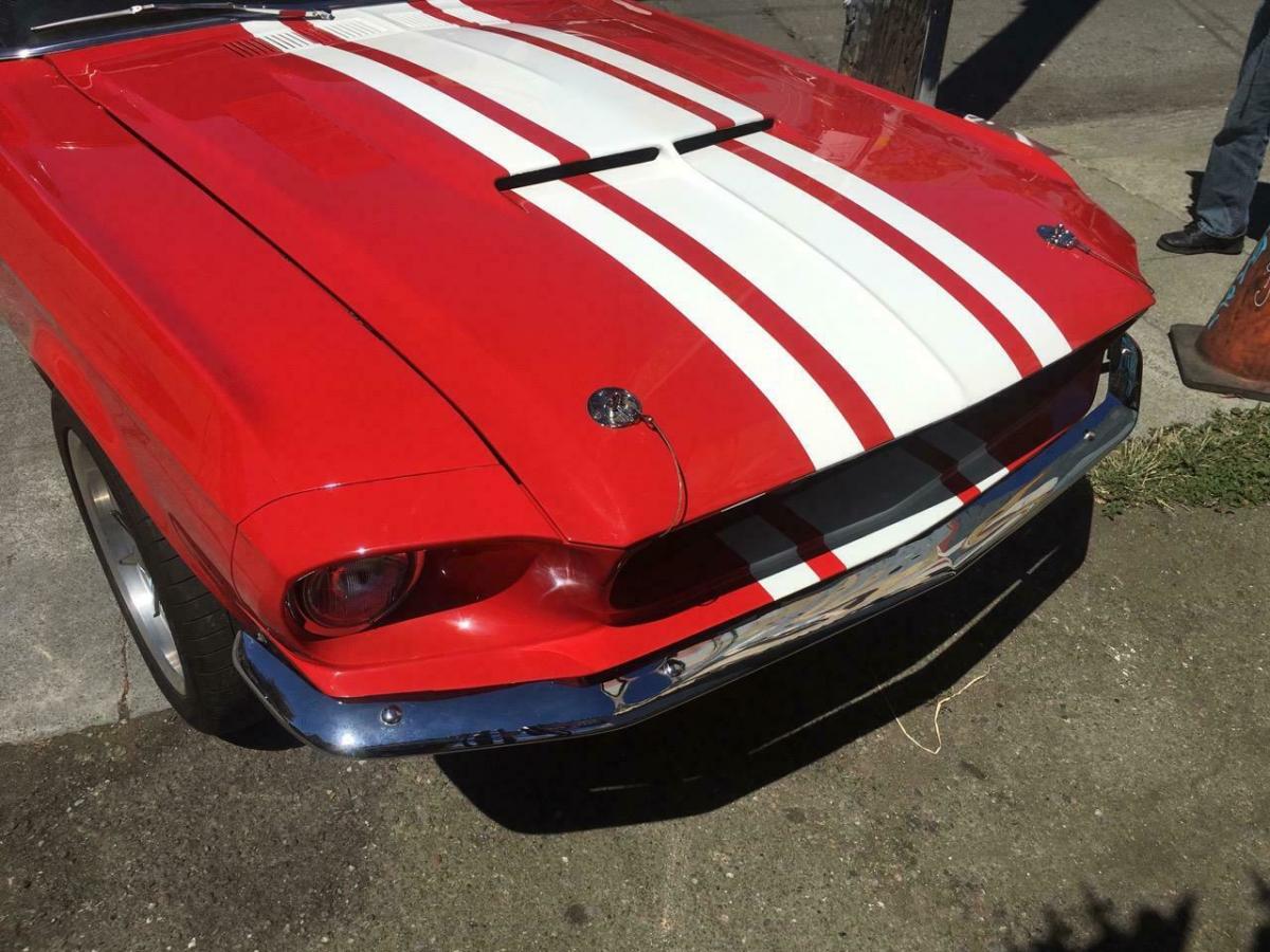1967 ford mustang fastback gt500 super snake tribute