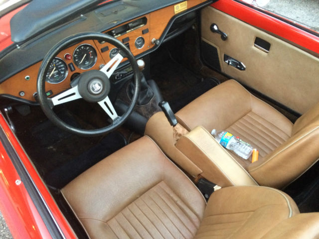 1975 triumph spitfire all-original 30k miles convertible - no reserve - must go!